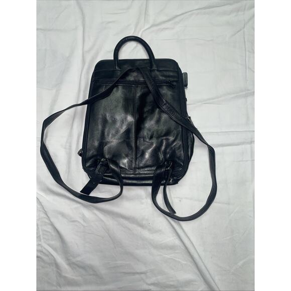 Tignanello Black Leather Backpack Handbag Purse- The Sak Purse - Cavu -Lot Of 3 - Picture 6 of 16